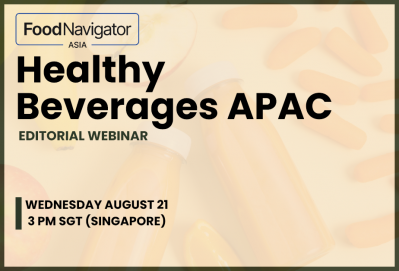 Our Healthy Beverages APAC editorial webinar is going live and coming your way next week. 