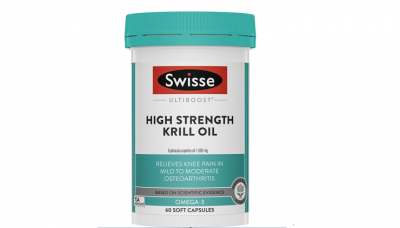 Swisse Ultiboost High Strength Krill Oil. © Swisse 