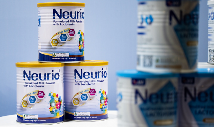 Jatcorp's Neurio Formulated Milk Powder with Lactoferrin. ©  Jatcorp Limited Facebook 