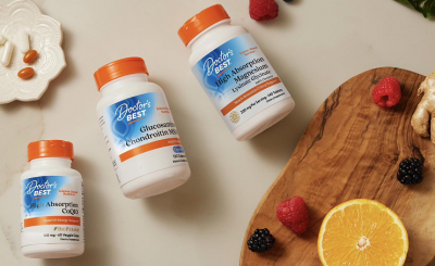 Some of the bestsellers from Doctor's Best are high absorption coQ10, glucosamine chondroitin, high absorption magnesium lysinate glycinate 100% chelated.  © Doctor's Best Vitamins Facebook 