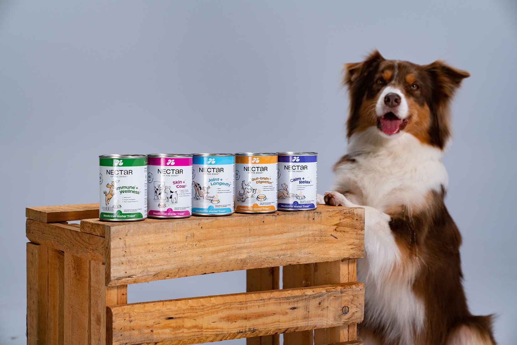 Dog clearance growth supplements